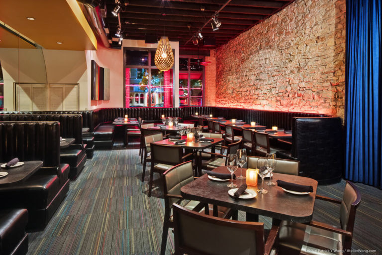 Manuel's downtown seating